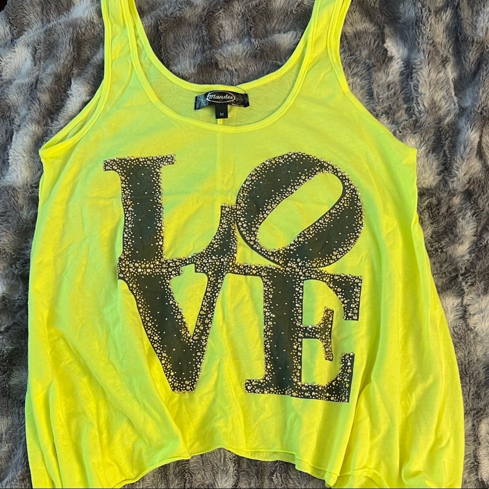Mandee Neon Tank Top